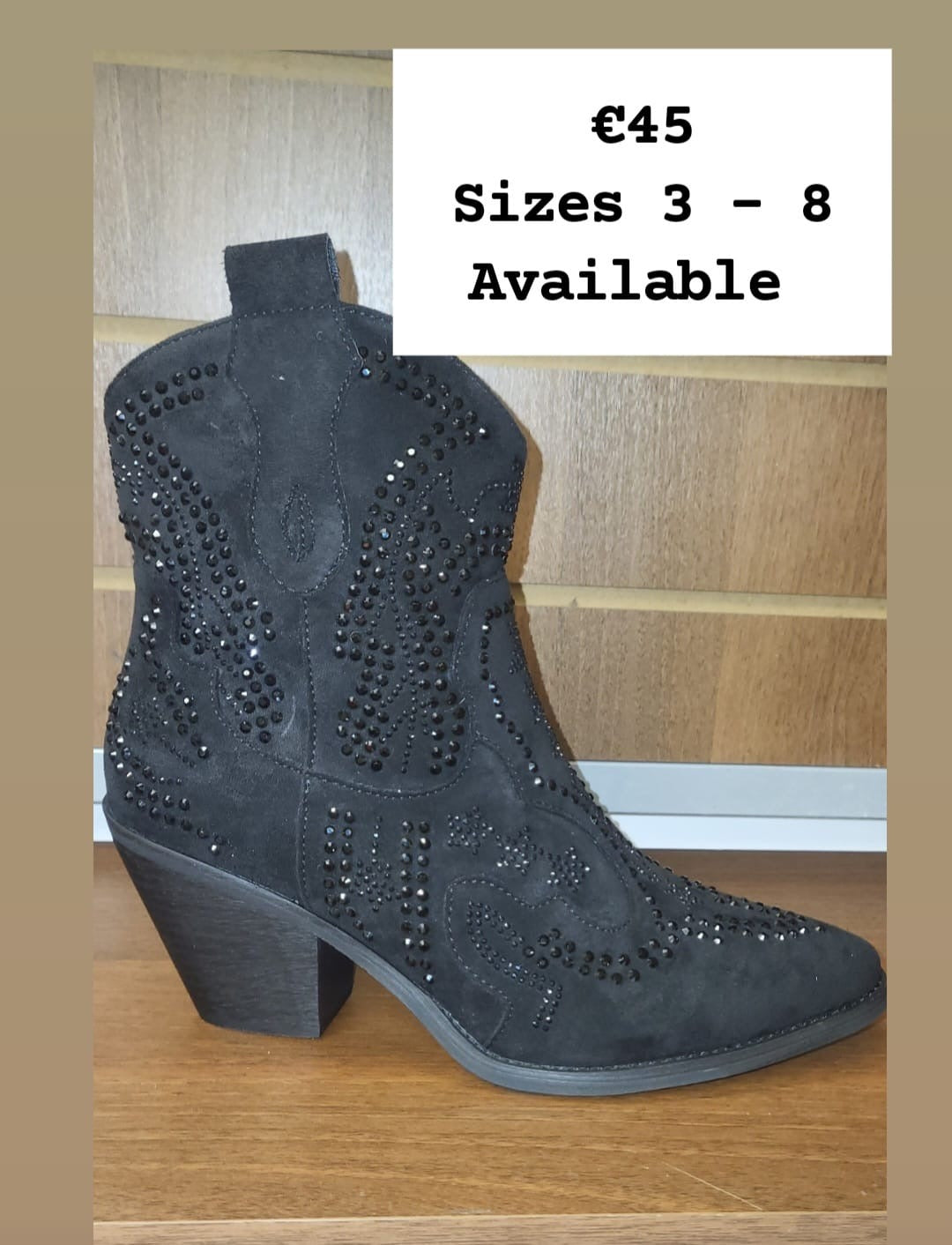 Short Cowboy Boot Sparkles