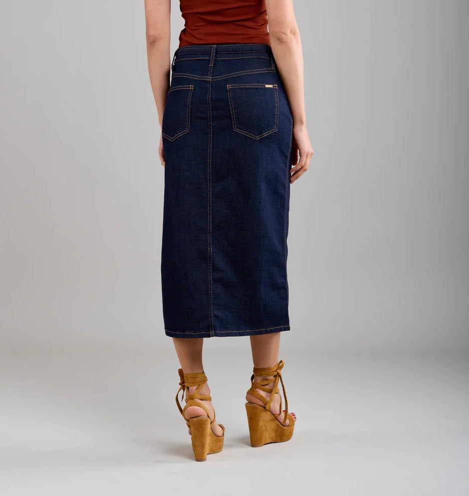 DARK DENIM SKIRT
