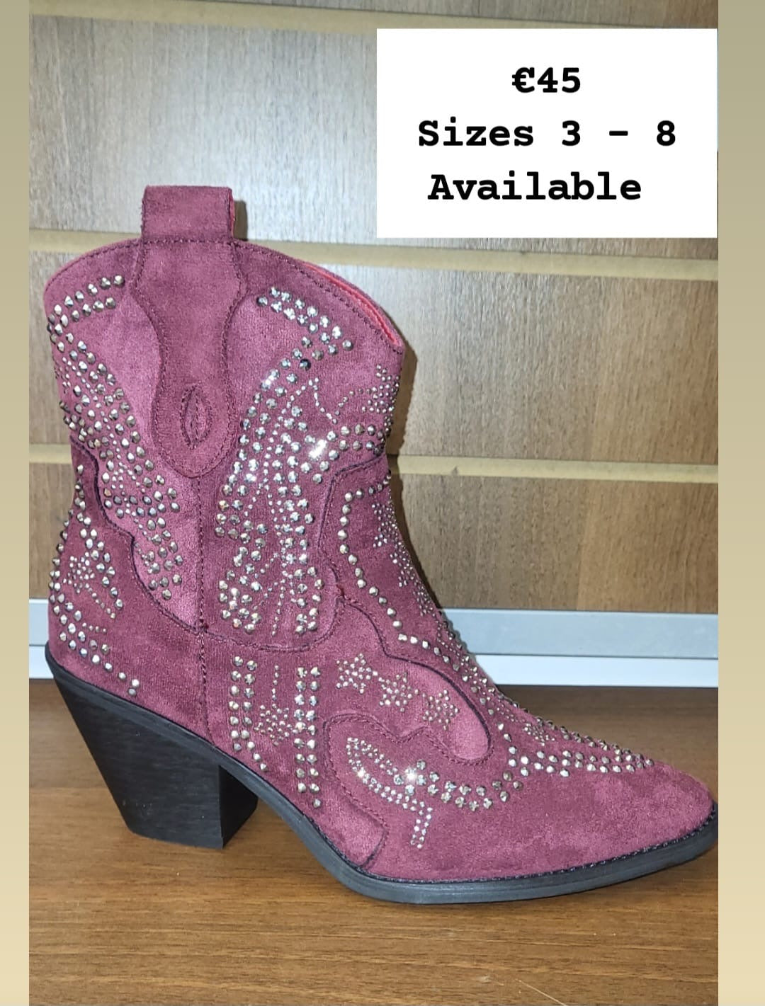 Short Cowboy Boot Sparkles