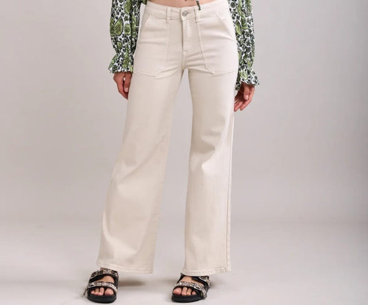 CREAM JEANS