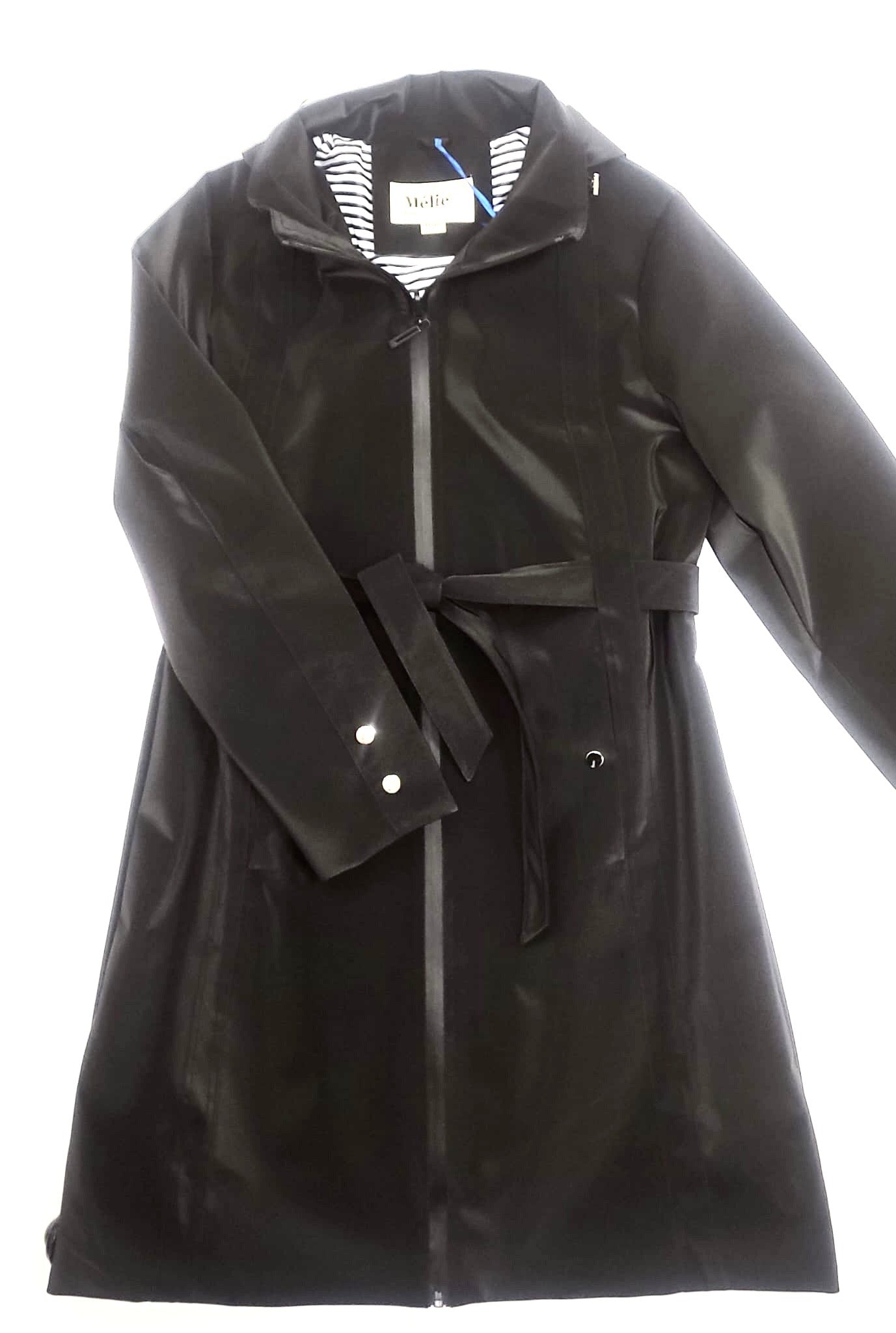 MELIE ROSE COAT BLACK