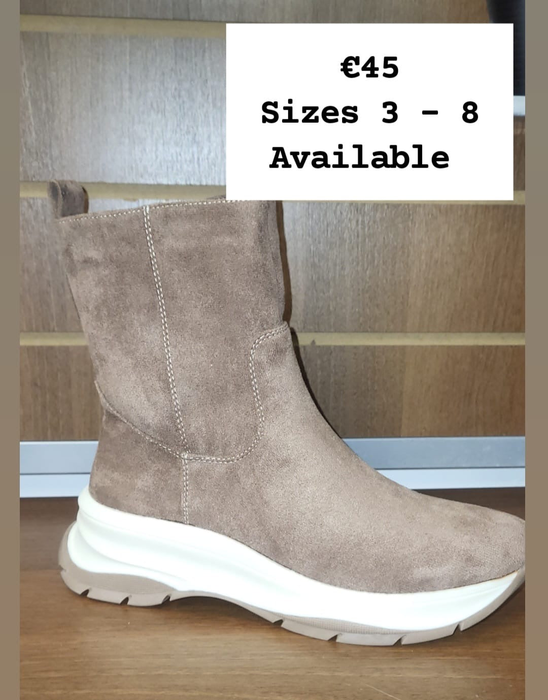 Ankle Boot Wedge Sole